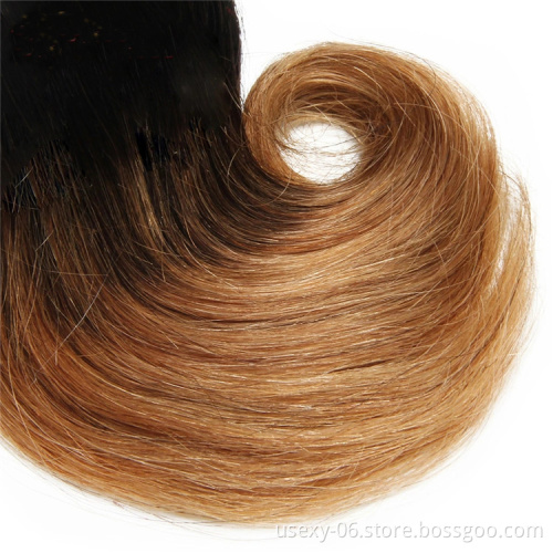 Cheap double drawn human hair extension bundles remy virgin hair vendor raw virgin cuticle aligned Indian hair vendors